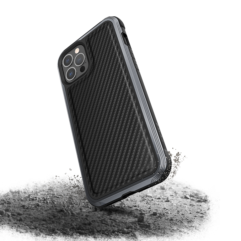 เคส X-Doria รุ่น Raptic Lux - iPhone 12 Pro Max - สีดำคาร์บอน