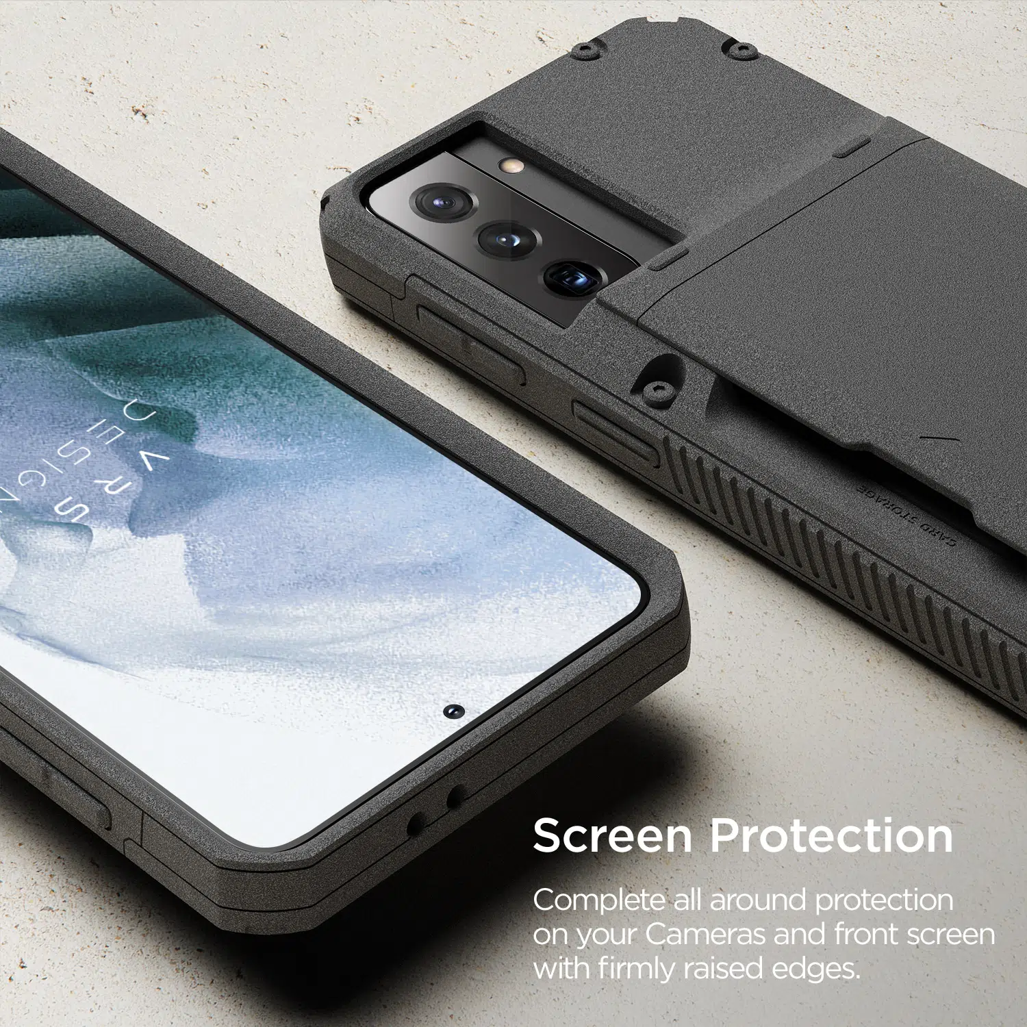 เคส VRS รุ่น Damda Glide Pro - Samsung Galaxy S21 Plus - Sand Stone