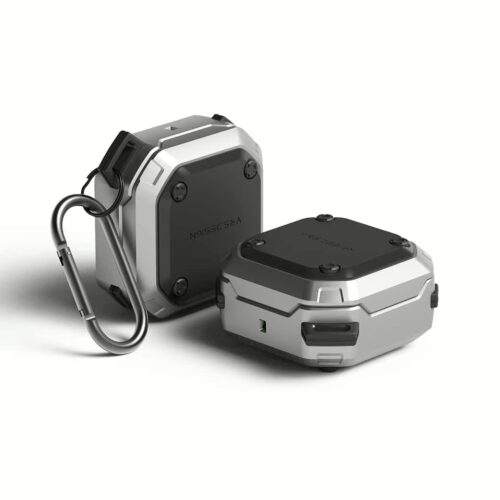 เคส VRS รุ่น Active - Galaxy Buds 2 Pro/ Buds 2/ Buds Pro/ Buds Live - เงิน - Image 2