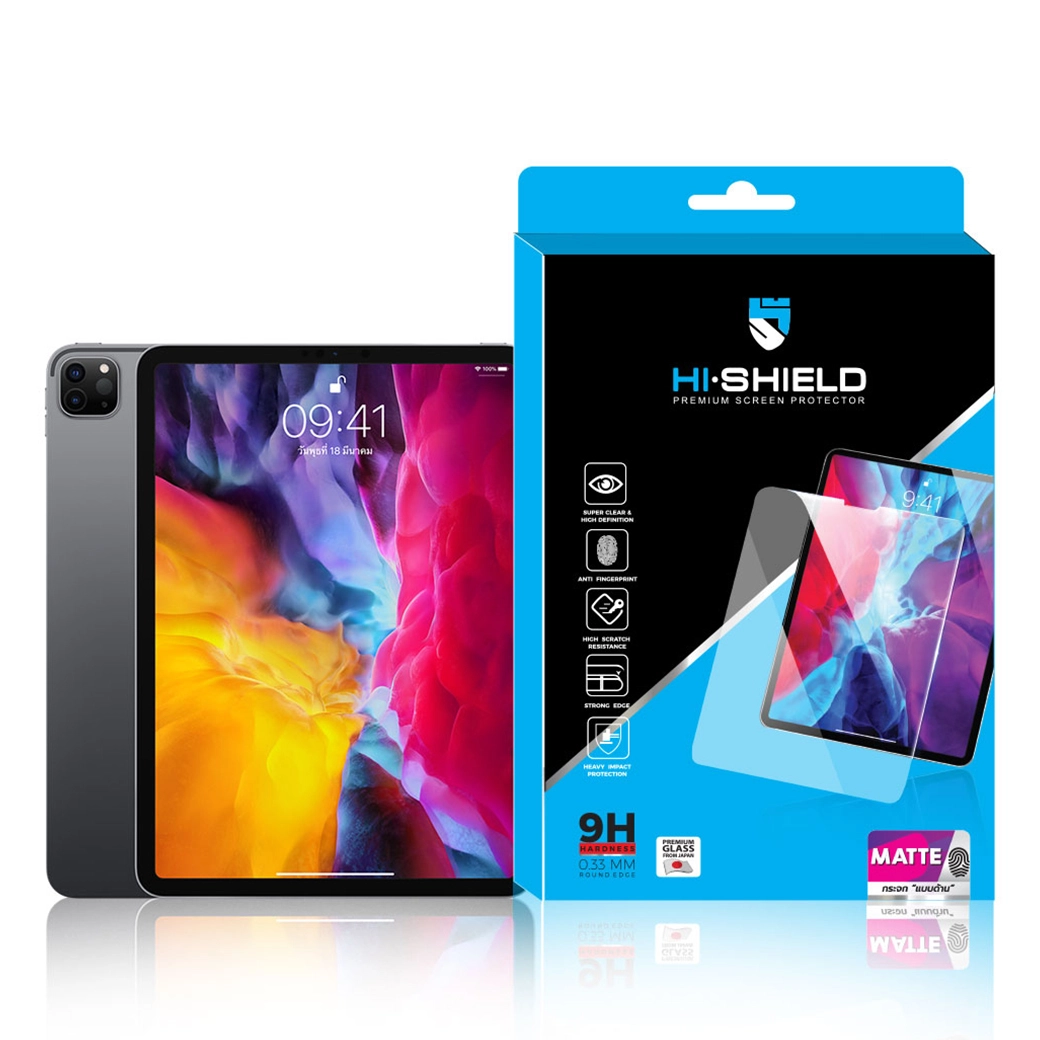 กระจกกันรอยแบบด้าน Hishield รุ่น Matte Glass - iPad Pro 11" (2021/2020)