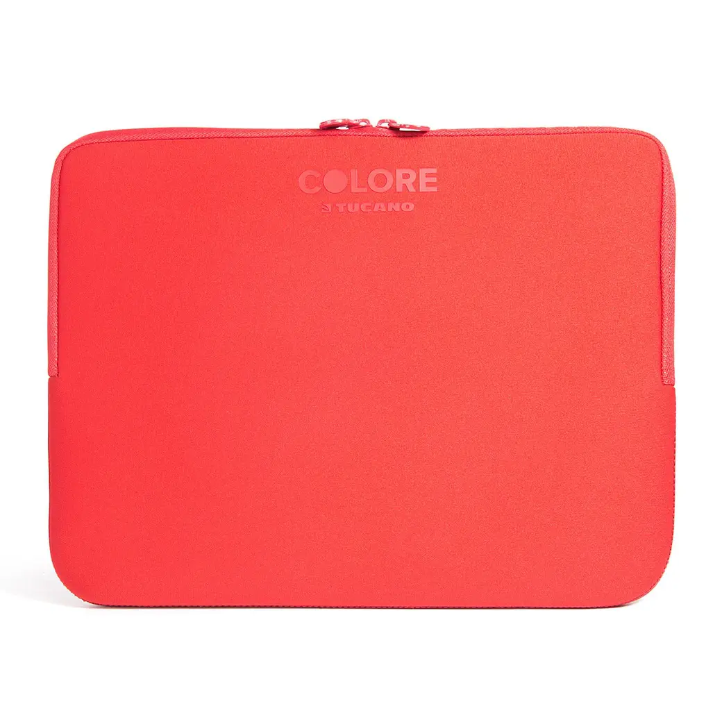 ซองโน๊ตบุ๊ค Tucano รุ่น Colore Neoprene Case - MacBook 15" / Notebook 13" and 14" - แดง