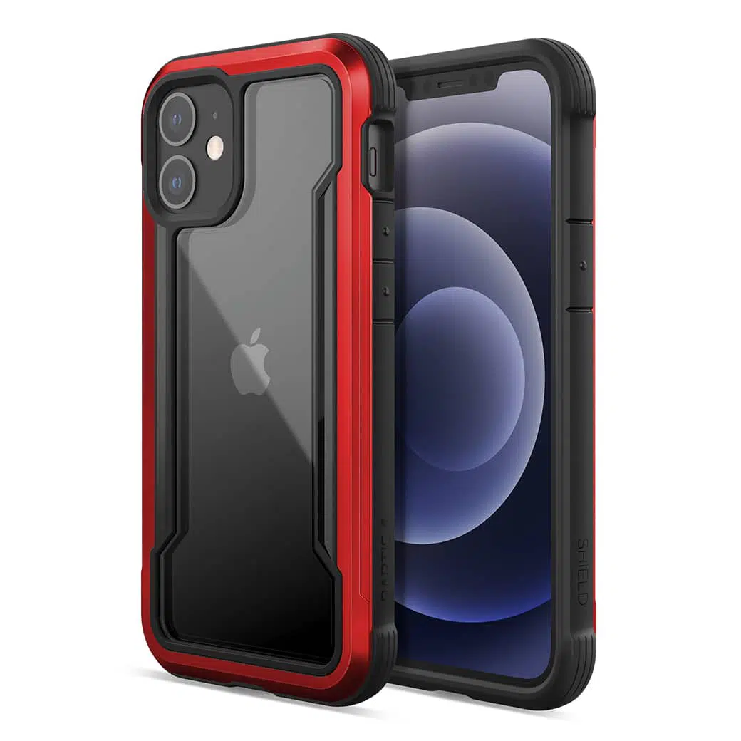 เคส X-Doria รุ่น Raptic Shield - iPhone 12 Mini - แดง