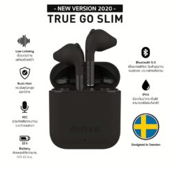 หูฟังไร้สาย Defunc รุ่น TRUE GO Slim (ขนาดเล็กลง พกพาสะดวก) - ดำ