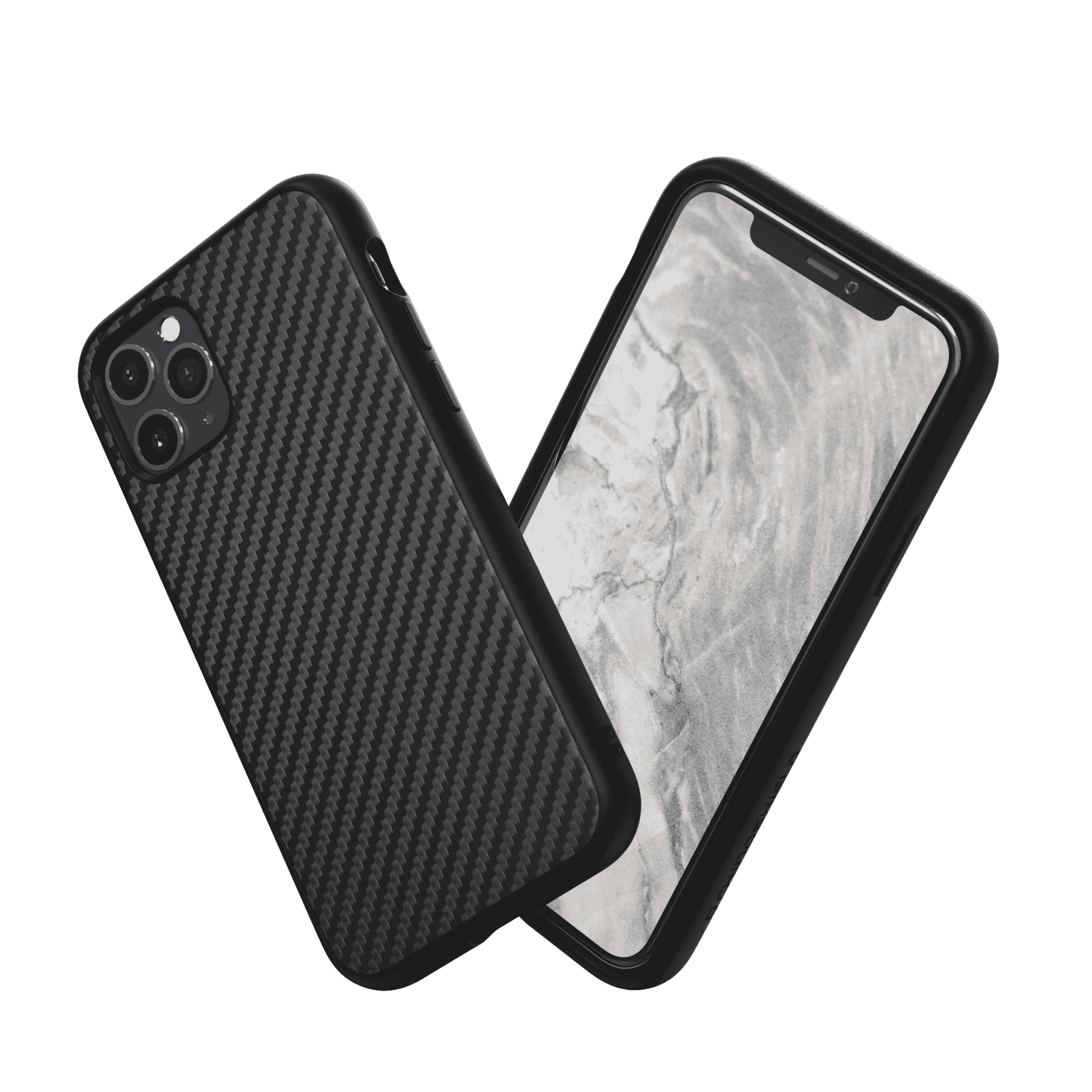 เคส RhinoShield รุ่น SolidSuit - iPhone 12 Pro Max - ดำคาร์บอนไฟเบอร์