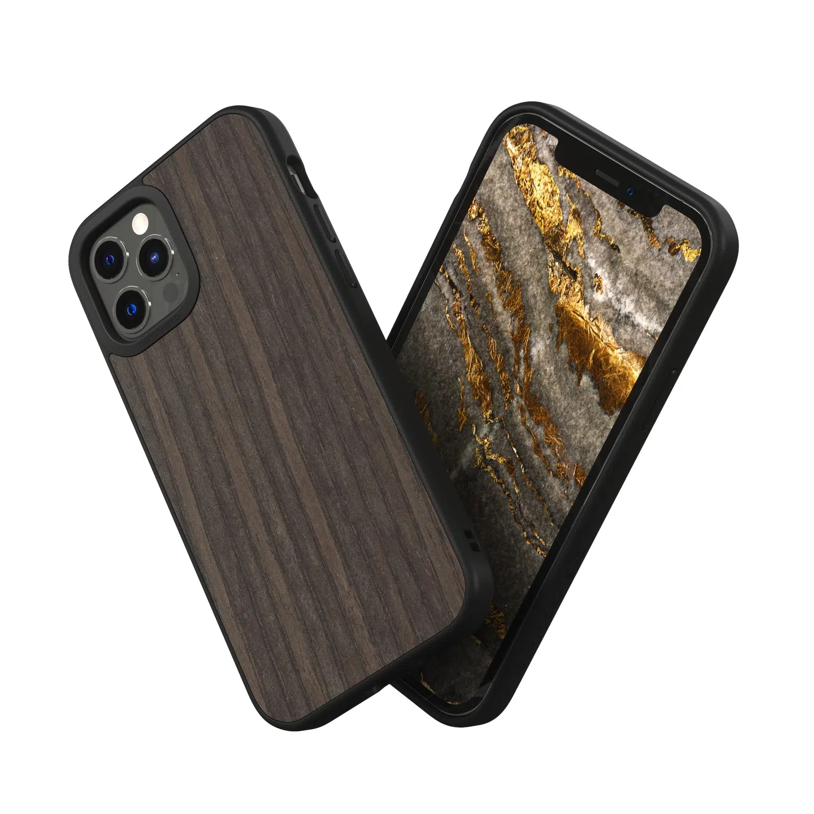 เคส RhinoShield รุ่น SolidSuit - iPhone 12 / 12 Pro - Black Oak