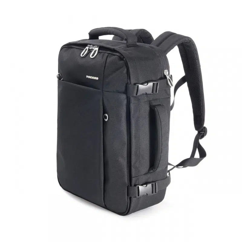 กระเป๋าเป้ Tucano รุ่น Tugo' M Travel Backpack, Cabin Luggage ความจุ 20 ลิตร (Compatible with Notebook 15.6") - ดำ