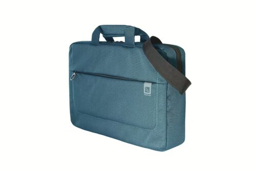 กระเป๋าโน๊ตบุ๊ค Tucano รุ่น Loop Slim Bag - MacBook 15" / Notebook up to 15.6" - ฟ้า - Image 2