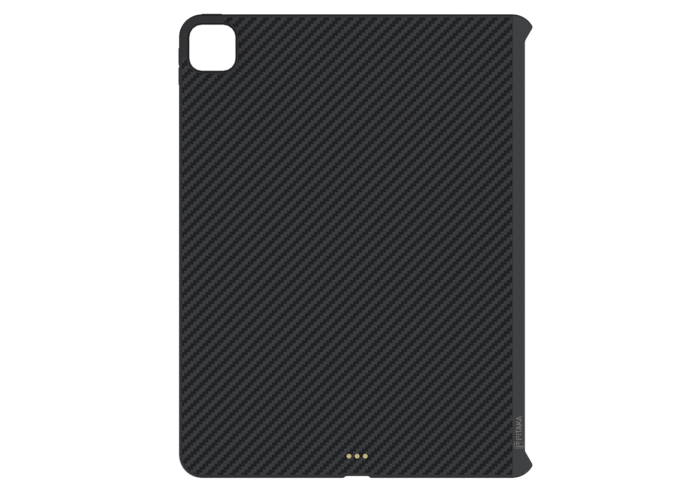 เคส PITAKA รุ่น MagEZ Case - iPad Pro 12.9" (2020/4th Gen) - สี Black/Grey Twill