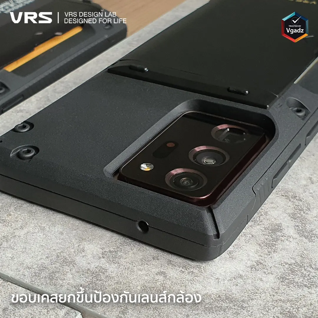 เคส VRS รุ่น Damda Glide Pro - Samsung Galaxy Note 20 - ดำ (Nasa Earth)