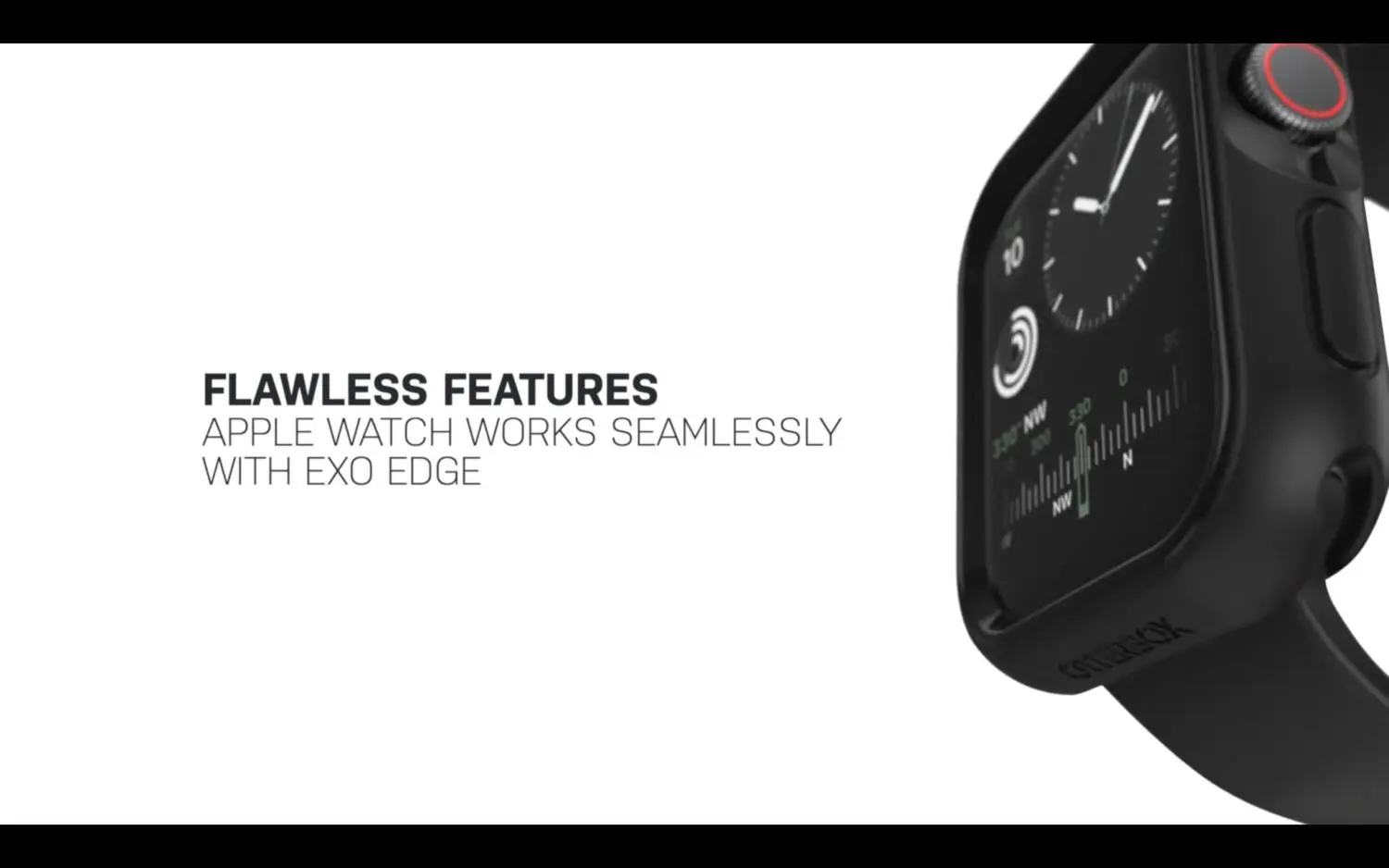 เคส OtterBox รุ่น Exo Edge - Apple Watch Series 6/SE/5/4 (40mm) - ดำ