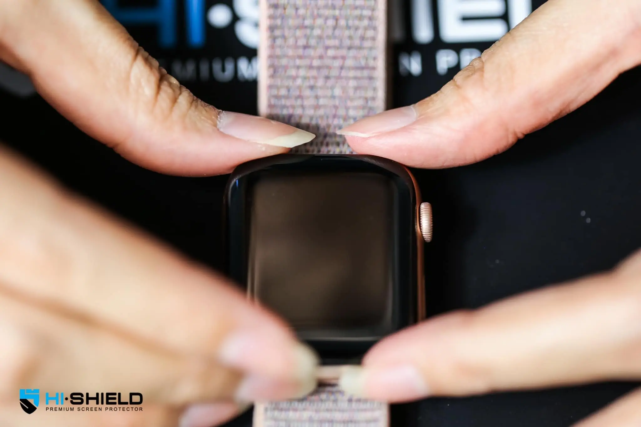 กระจกกันรอย Hishield รุ่น Watch 3D Acrylic Soft Glass - Apple Watch 44mm