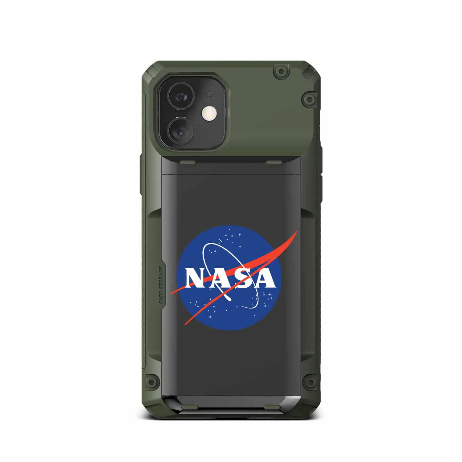 เคส VRS รุ่น Damda Glide Pro - iPhone 12 / 12 Pro - เขียว (Nasa Earth)