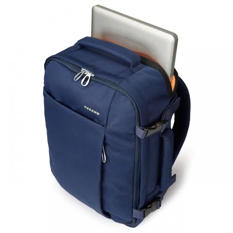 กระเป๋าเป้ Tucano รุ่น Tugo' M Travel Backpack, Cabin Luggage ความจุ 20 ลิตร (Compatible with Notebook 15.6") - น้ำเงิน