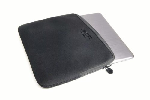 ซองโน๊ตบุ๊ค Tucano รุ่น Colore Neoprene Case - MacBook 15" / Notebook 13" and 14" - ดำ - Image 3
