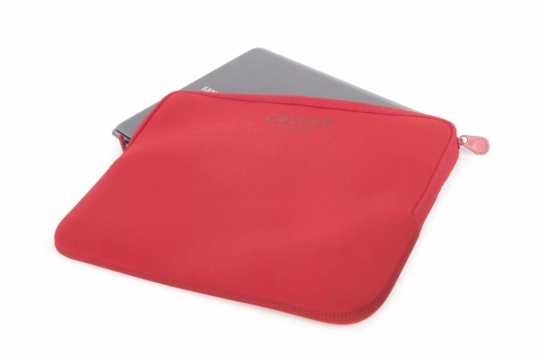 ซองโน๊ตบุ๊ค Tucano รุ่น Colore Neoprene Case - MacBook 15" / Notebook 13" and 14" - แดง