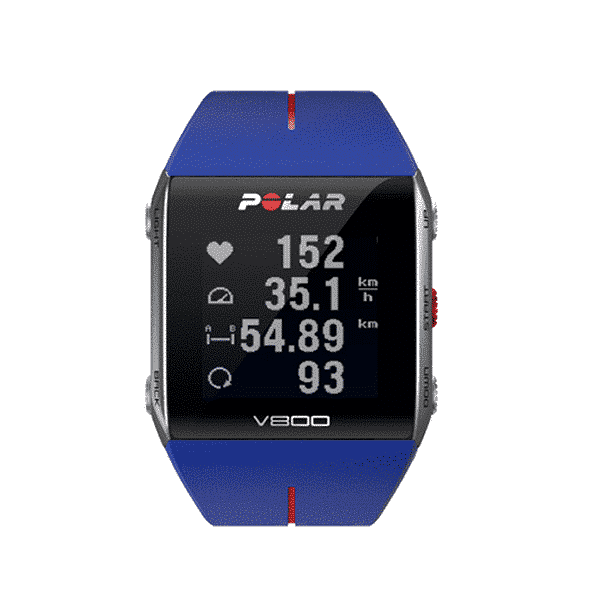 นาฬิกา Polar รุ่น V800 with Heart Rate Monitor - น้ำเงิน/แดง
