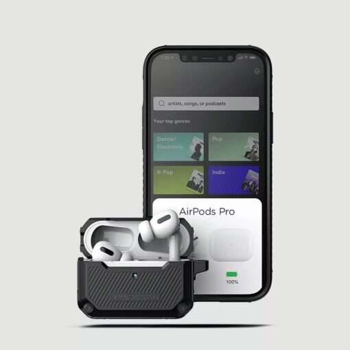 VRS รุ่น Active Fit - เคส Airpods Pro - ดำ - Image 4