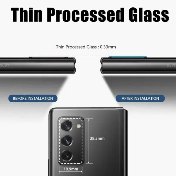 ฟิล์มกระจกนิรภัยเลนส์กล้อง Whitestone Camera Protector - Galaxy Z Fold 2