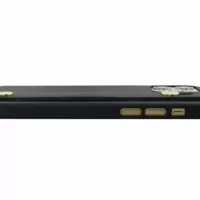เคส Power Support รุ่น P.S.ZERO Air Jacket Leather Band - iPhone 12 / 12 Pro - ดำ