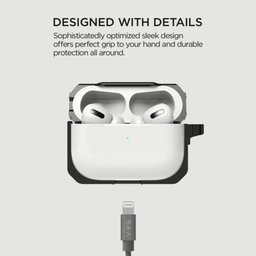 VRS รุ่น Active Fit - เคส Airpods Pro - ดำ - Image 5