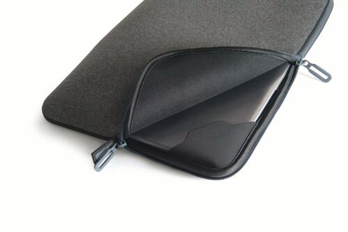 ซองโน๊ตบุ๊ค Tucano รุ่น Melange Neoprene Sleeve - MacBook Pro 15" / Notebook 13.3" and 14" - ดำ - Image 5