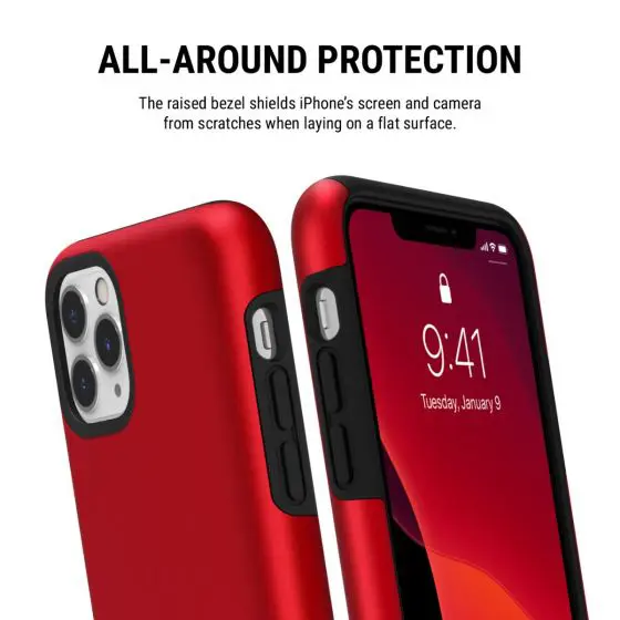 เคส Incipio รุ่น Dual Pro - iPhone 11 Pro Max - Iridescent Red/Black