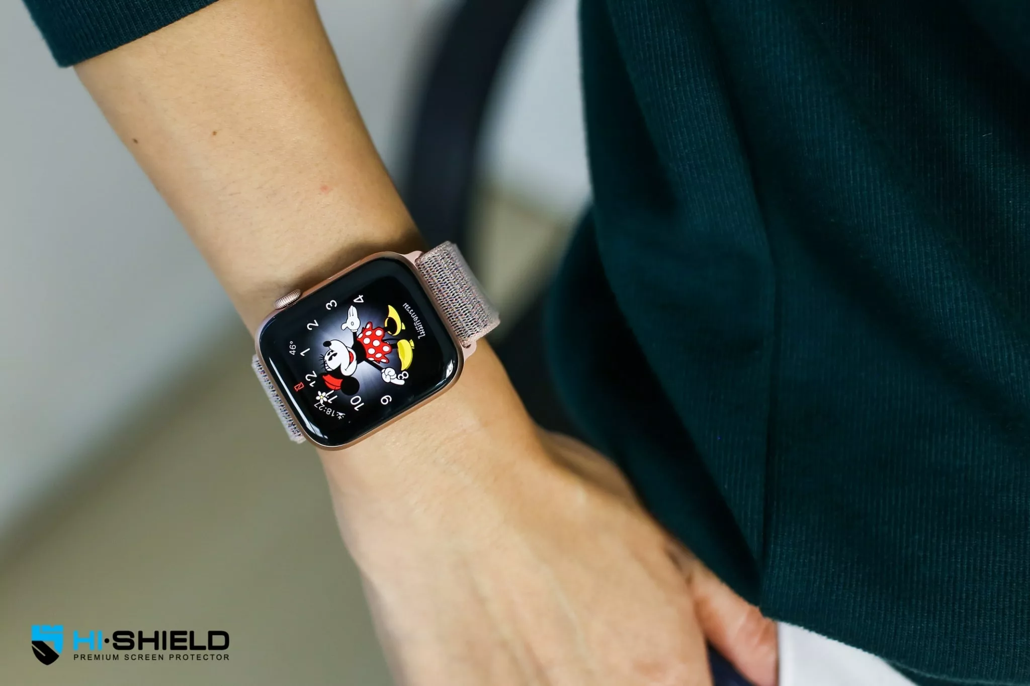 กระจกกันรอย Hishield รุ่น Watch 3D Acrylic Soft Glass - Apple Watch 40mm