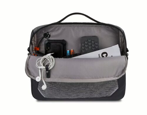 กระเป๋าโน๊ตบุ๊ค STM รุ่น Myth Latop Brief (13") - Granite Black - Image 6