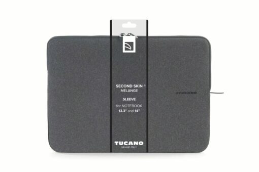 ซองโน๊ตบุ๊ค Tucano รุ่น Melange Neoprene Sleeve - MacBook Pro 15" / Notebook 13.3" and 14" - ดำ - Image 6