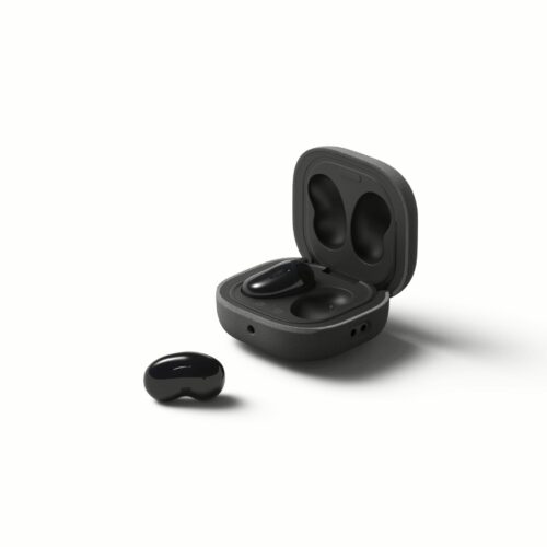 เคส VRS รุ่น Modern - Galaxy Buds 2 Pro/ Buds 2/ Buds Pro/ Buds Live - Metal Black - Image 8