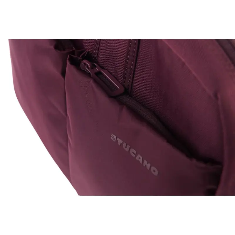 กระเป๋าโน๊ตบุ๊ค Tucano รุ่น Piu Business Bag - MacBook Pro 15" Retina / Notebook 13" and 14" - แดงบอร์โด