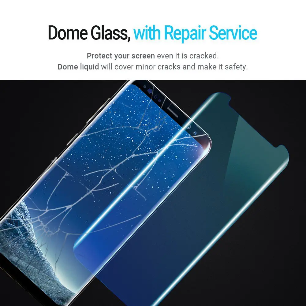 ฟิล์มกระจกนิรภัย Whitestone Dome Glass - Galaxy S9