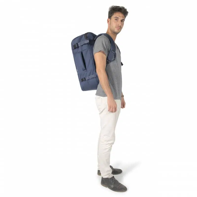 กระเป๋าเป้ Tucano รุ่น Tugo' L Travel Backpack, Cabin Luggage ความจุ 38 ลิตร (Compatible with Notebook 17") - น้ำเงิน