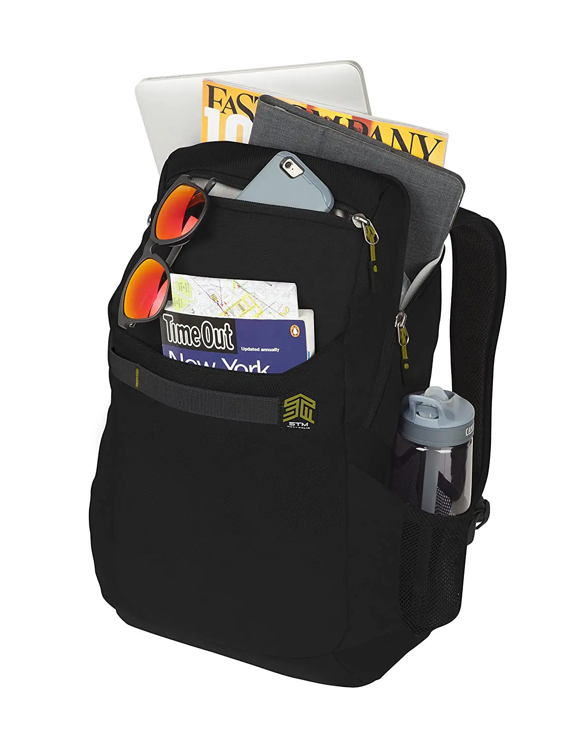 กระเป๋าเป้ STM รุ่น Saga Laptop Backpack (15") - ดำ