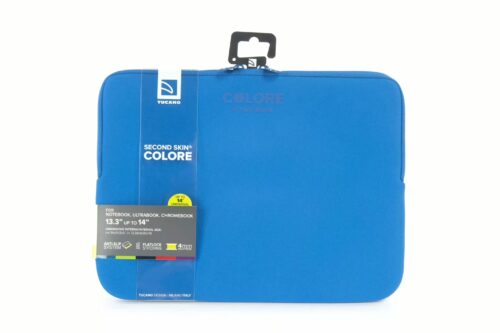 ซองโน๊ตบุ๊ค Tucano รุ่น Colore Neoprene Case - MacBook 15" / Notebook 13" and 14" - น้ำเงิน - Image 9