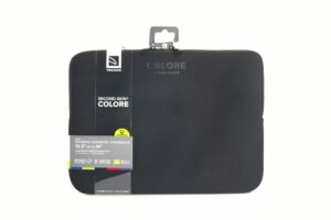 ซองโน๊ตบุ๊ค Tucano รุ่น Colore Neoprene Case - MacBook 15" / Notebook 13" and 14" - ดำ