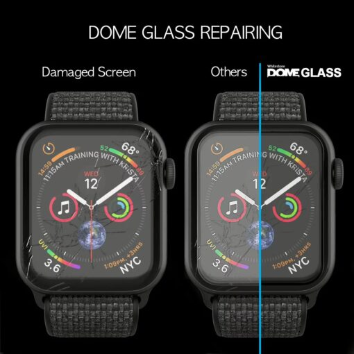 ฟิล์มกระจกนิรภัย Whitestone Dome Glass - Apple Watch Series 6/SE/5/4 (40mm) - อุปกรณ์การติดแบบครบชุด - Image 5