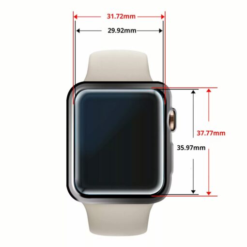 ฟิล์มกระจกนิรภัย Whitestone Dome Glass - Apple Watch Series 6/SE/5/4 (40mm) - อุปกรณ์การติดแบบครบชุด - Image 2