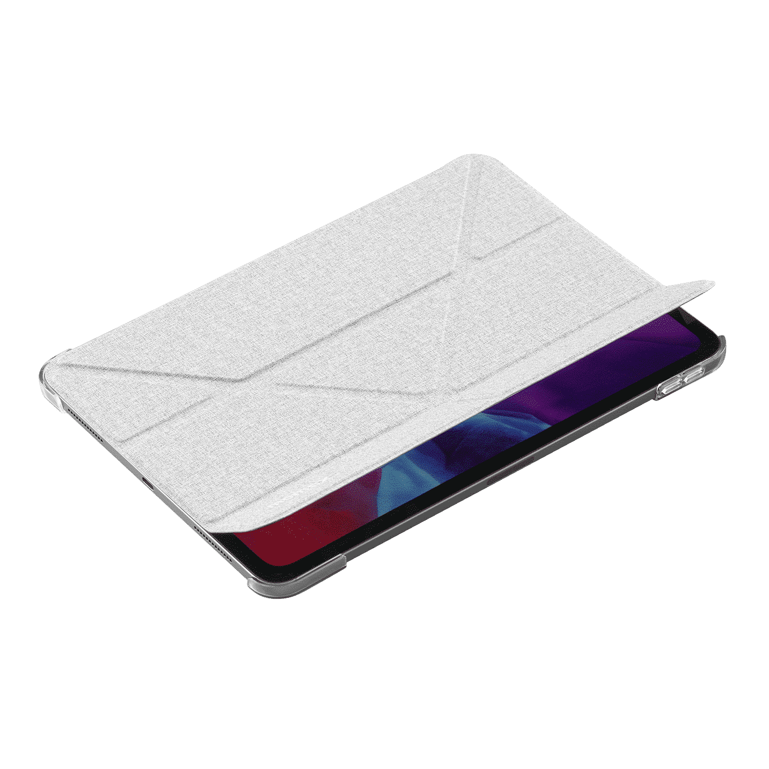 เคส Momax รุ่น Flip Cover Case - iPad Pro 11" (3rd Gen/2021) - Light Grey