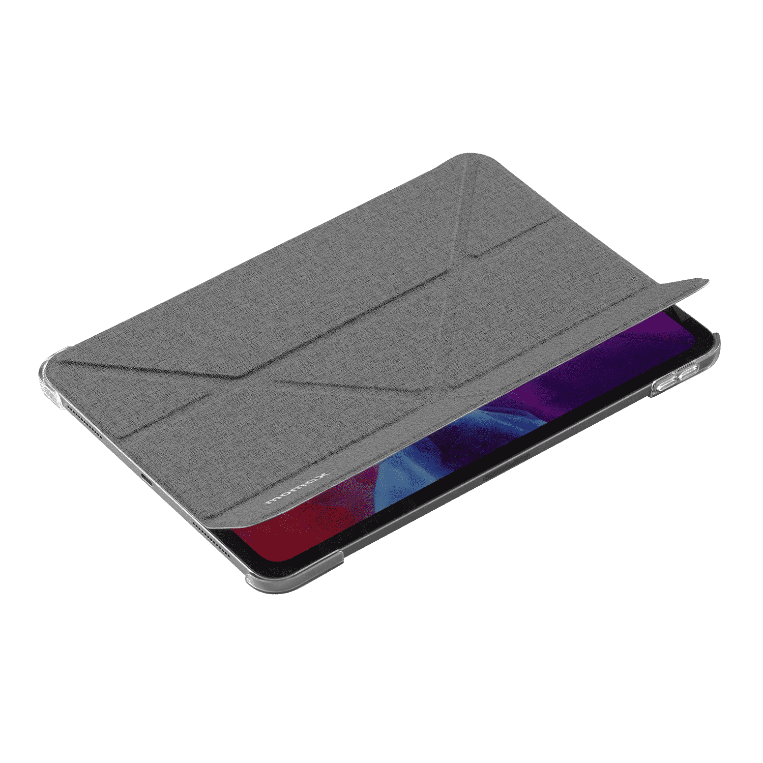 เคส Momax รุ่น Flip Cover Case - iPad Pro 12.9" (5th Gen 2021) - Dark Grey
