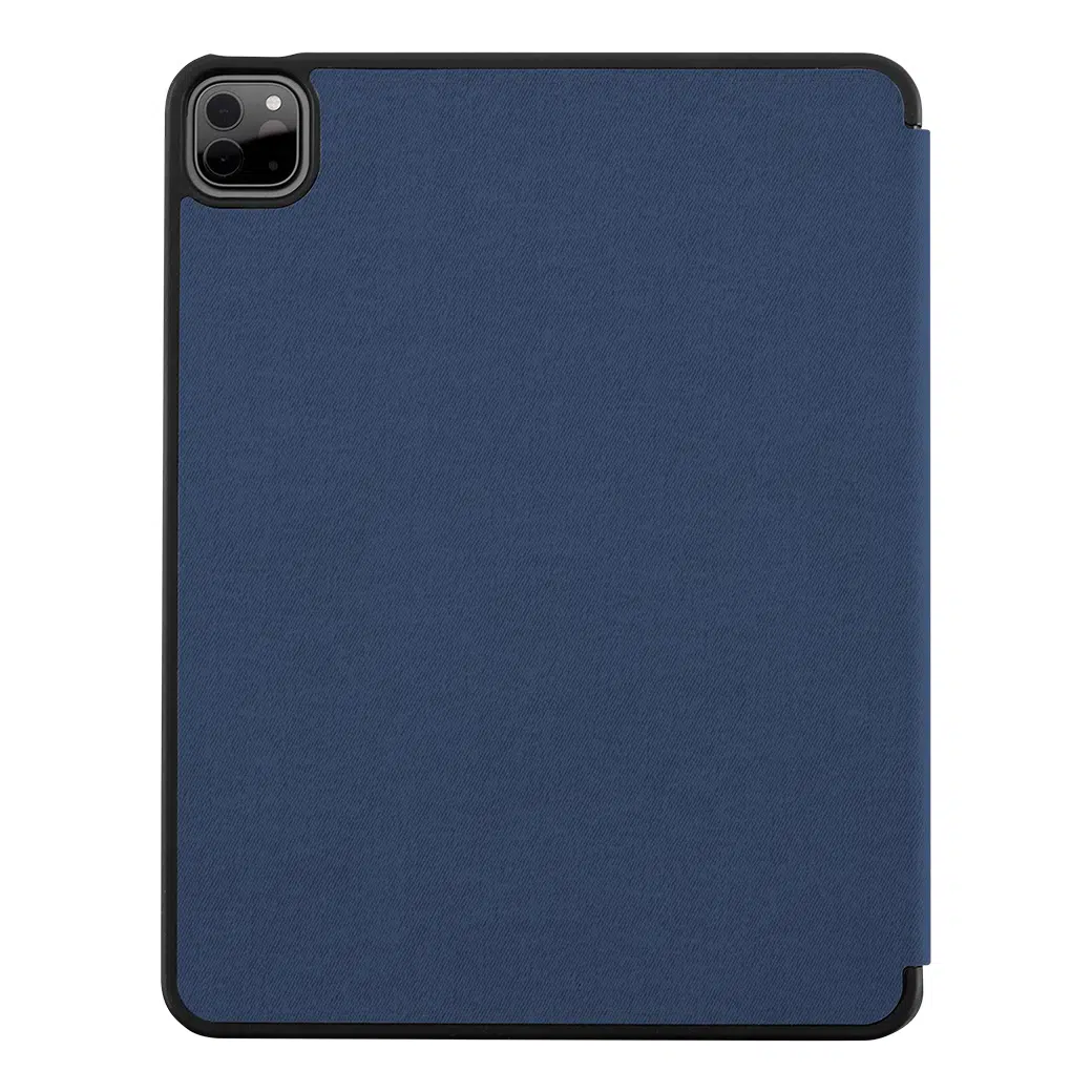 เคส Momax รุ่น Flip Cover Case with Apple Pencil Holder - iPad Pro 11" (3rd Gen/2021) - Dark Blue