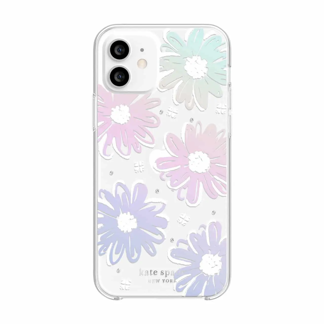 เคส Kate Spade New York รุ่น Protective Hardshell Case - iPhone 12 Mini - Daisy Iridescent