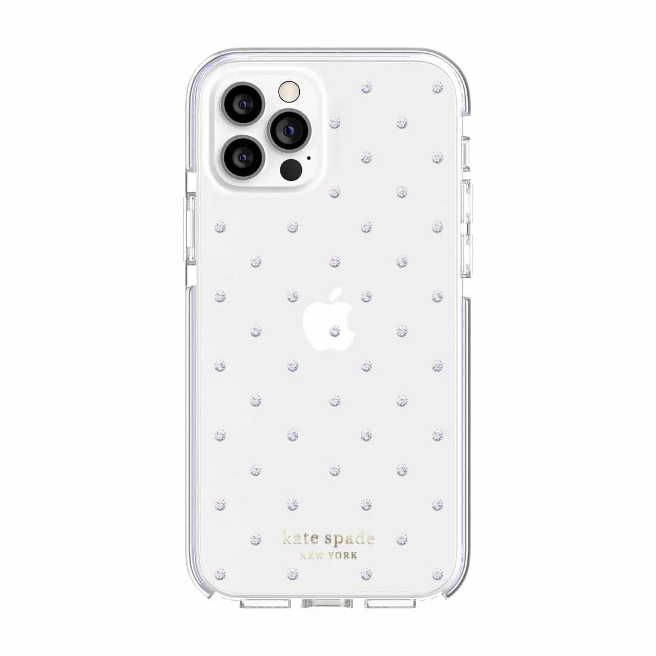 เคส Kate Spade New York รุ่น Defensive Hardshell Case - iPhone 12 Pro Max - Sarah Pin Dot Lilac