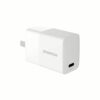หัวปลั๊กชาร์จเร็ว Momax รุ่น ONE Plug 1-Port USB-C PD Charger (30W) - สีขาว