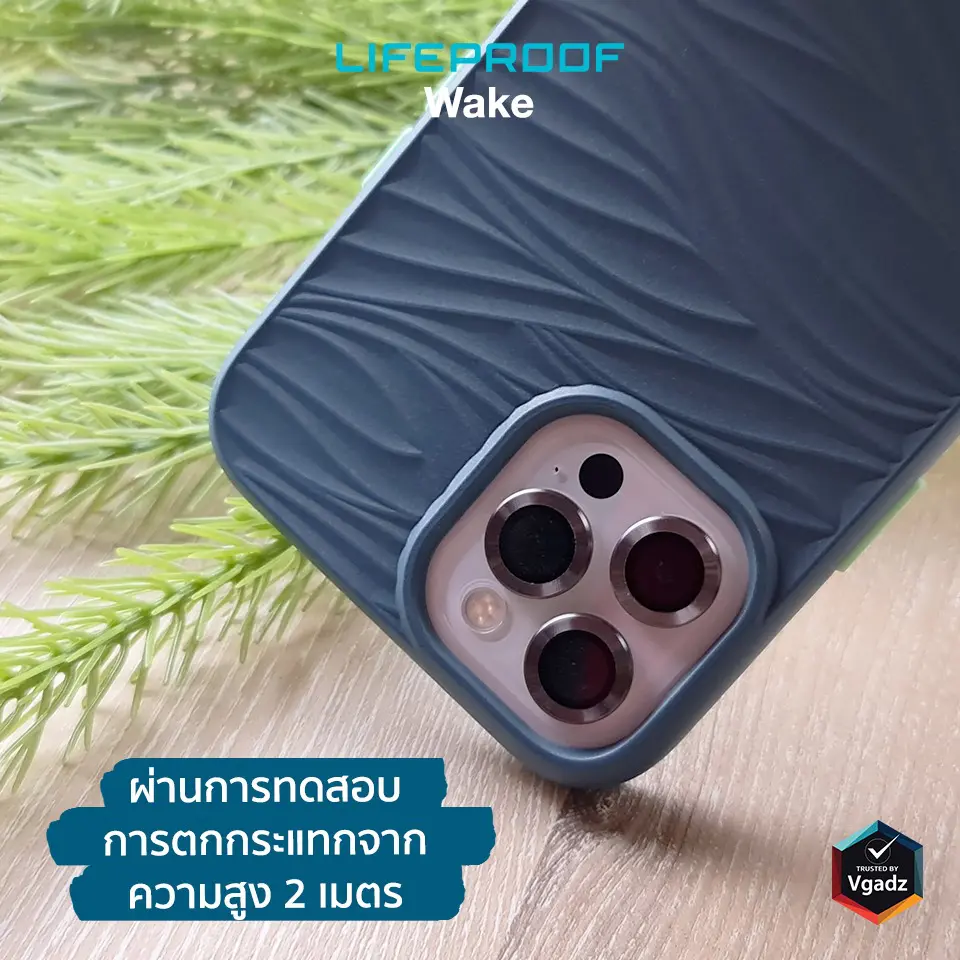 เคส Lifeproof รุ่น Wake - iPhone 12 / 12 Pro - ชมพู
