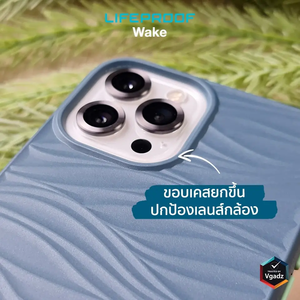เคส Lifeproof รุ่น Wake - iPhone 12 / 12 Pro - ฟ้าคราม