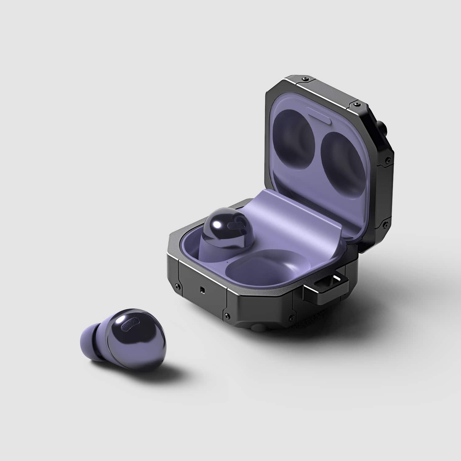 เคส VRS รุ่น Active Fit - Galaxy Buds 2 Pro/ Buds 2/ Buds Pro/ Buds Live - ดำ