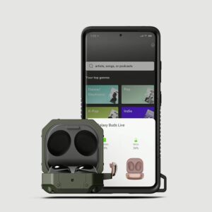 เคส VRS รุ่น Active Fit - Galaxy Buds 2 Pro/ Buds 2/ Buds Pro/ Buds Live - เขียว