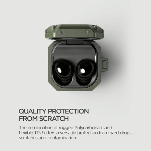 เคส VRS รุ่น Active Fit - Galaxy Buds 2 Pro/ Buds 2/ Buds Pro/ Buds Live - เขียว - Image 9