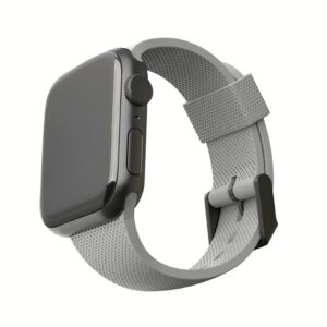 [U] by UAG รุ่น Dot Silicone Strap - สายนาฬิกา Apple Watch 42/44/45/49mm - สี Grey